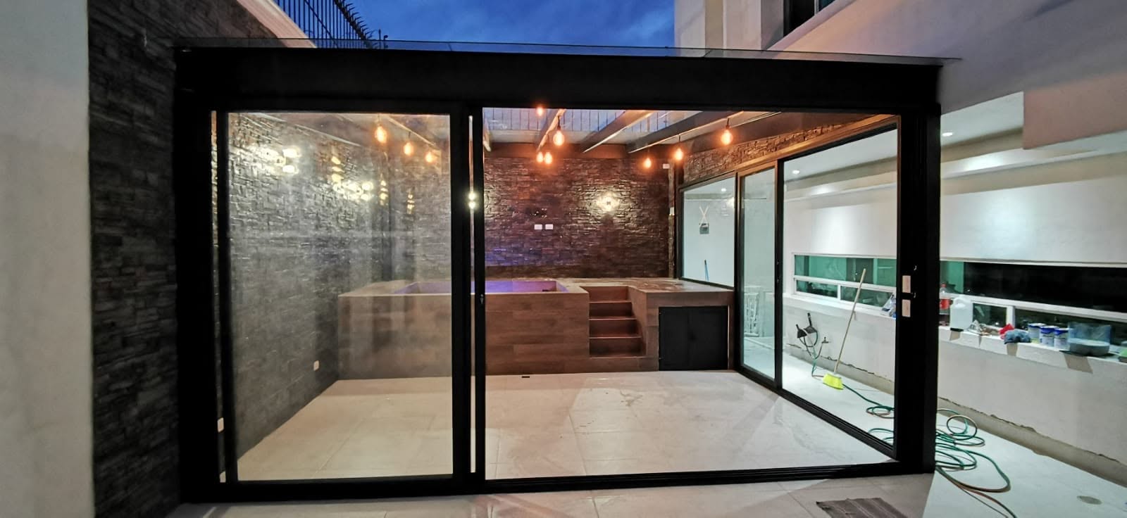 Jacuzzi Exterior en Residencia - Coyoacán